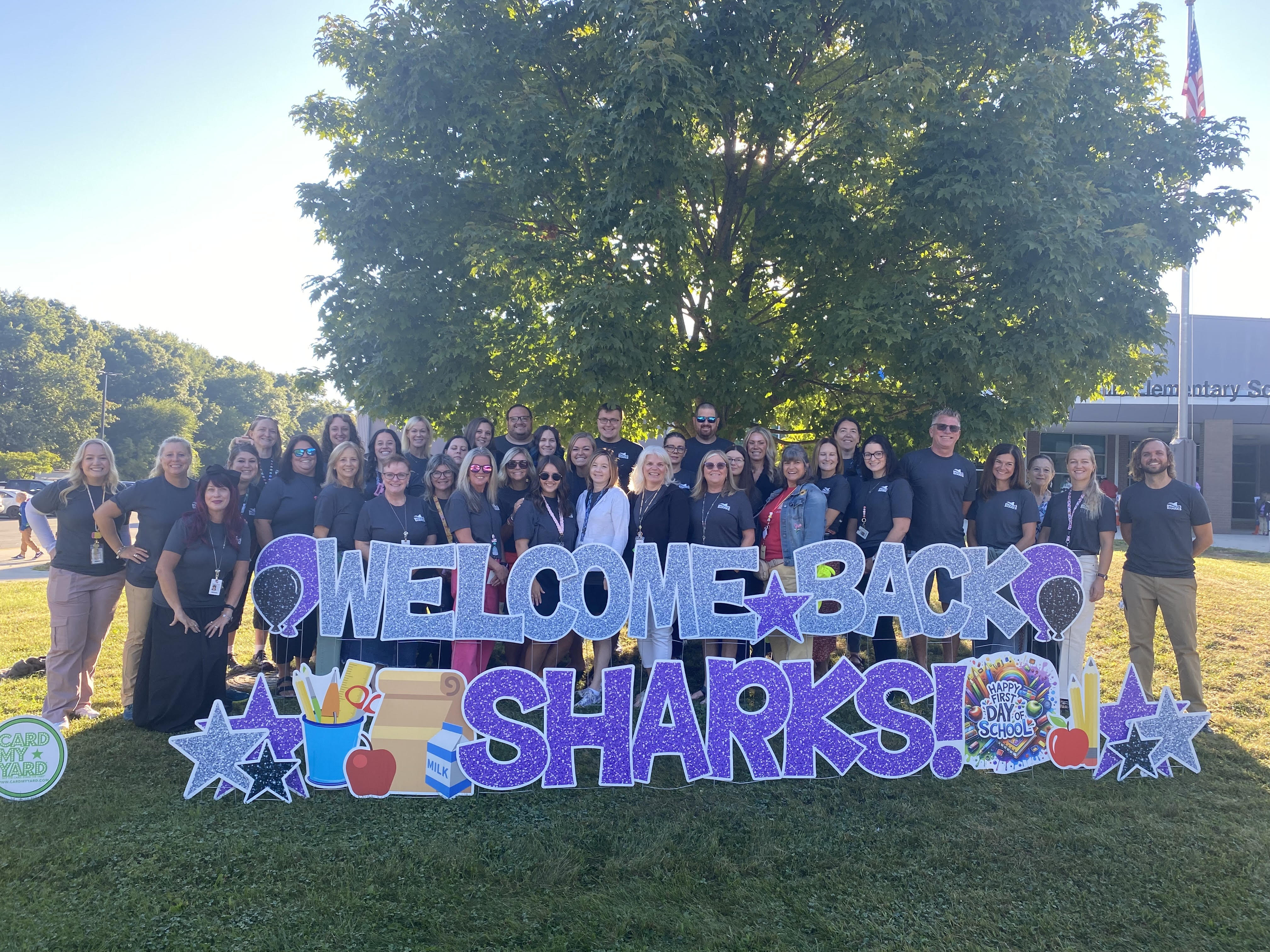 Spring Mills Staff Opening Day