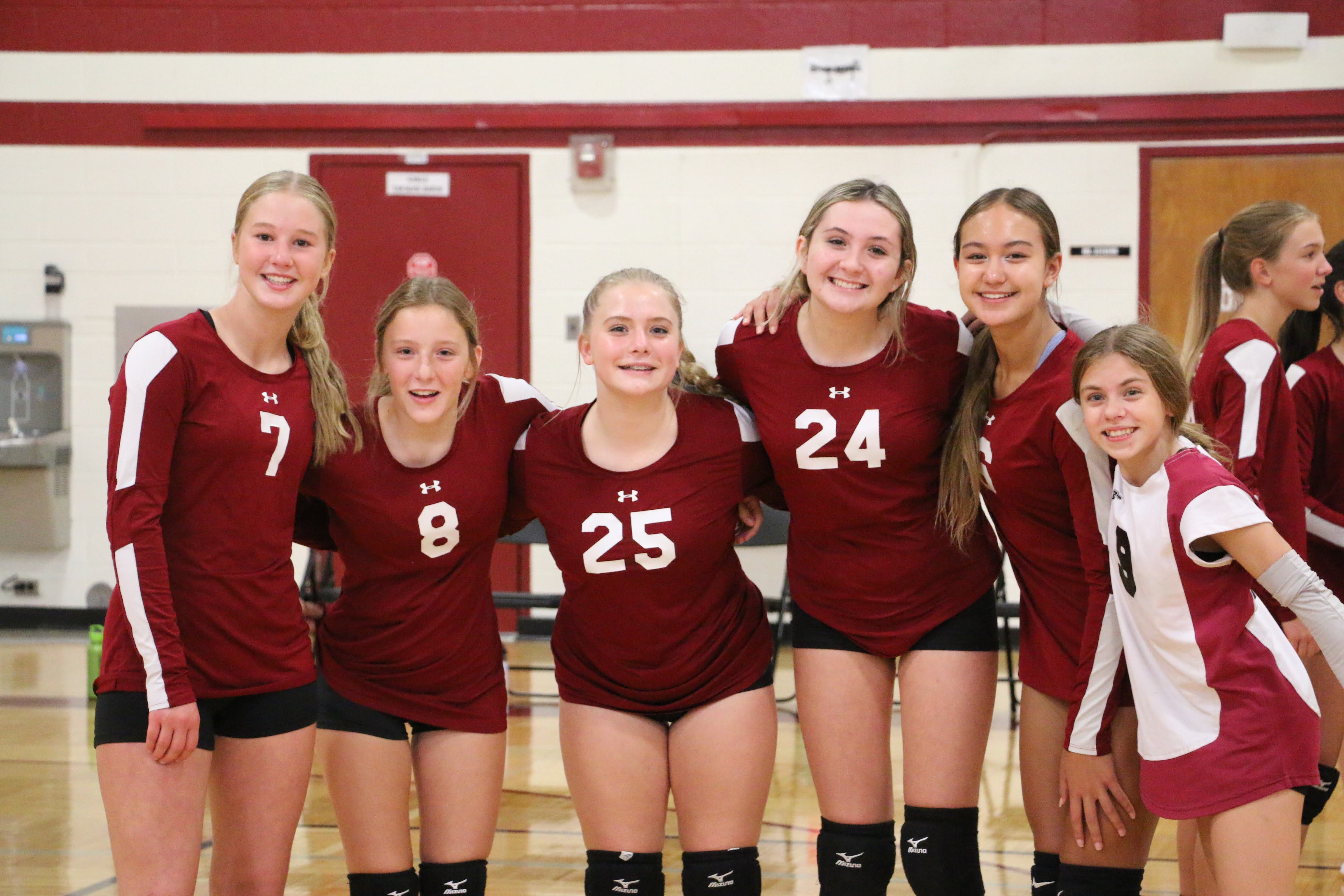 Girls Volleyball Muir Middle School