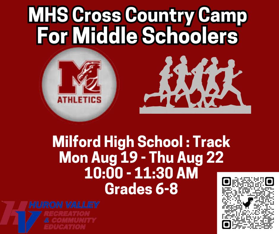 MHS middle school camp flier