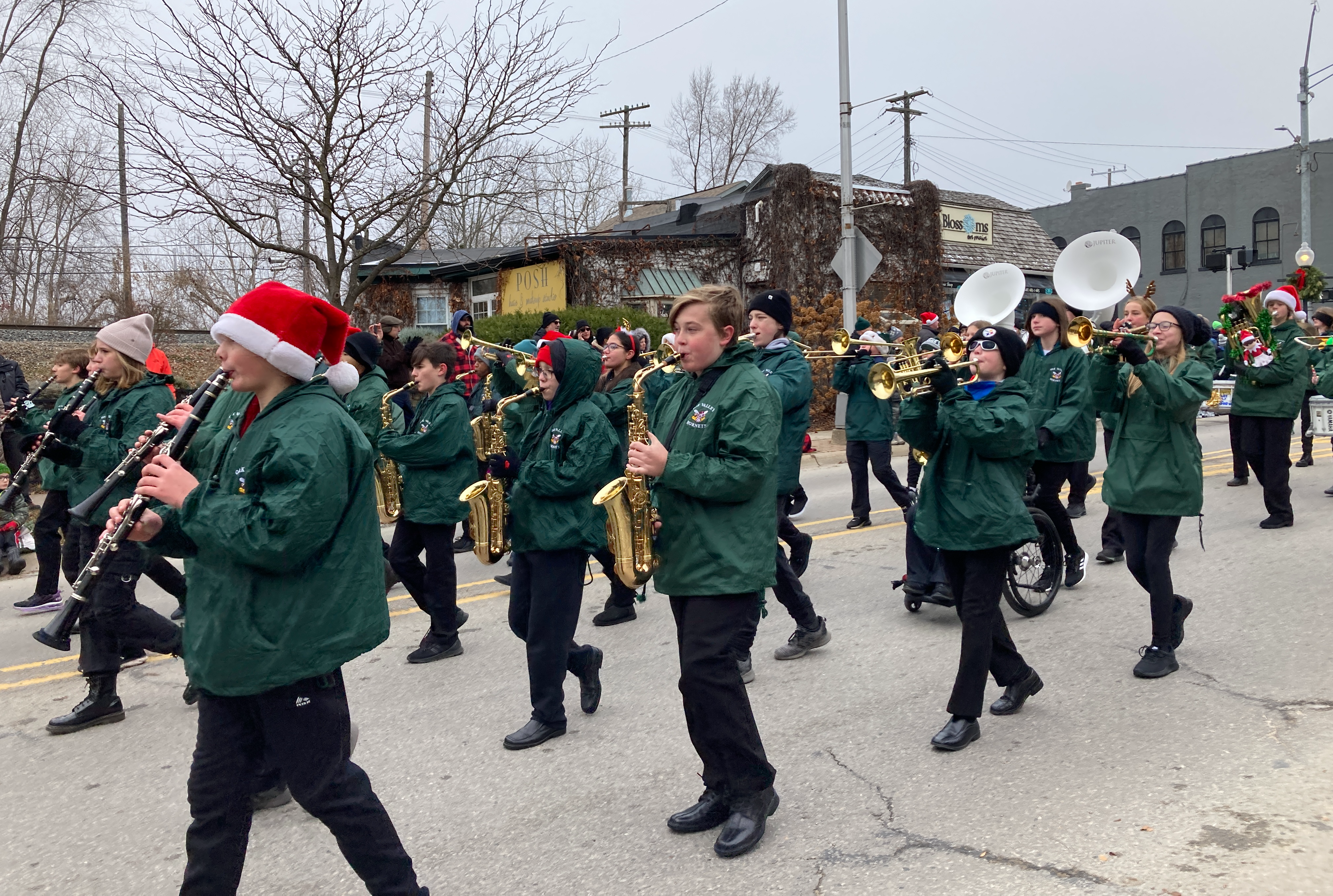 Marching Band in Milford Parade