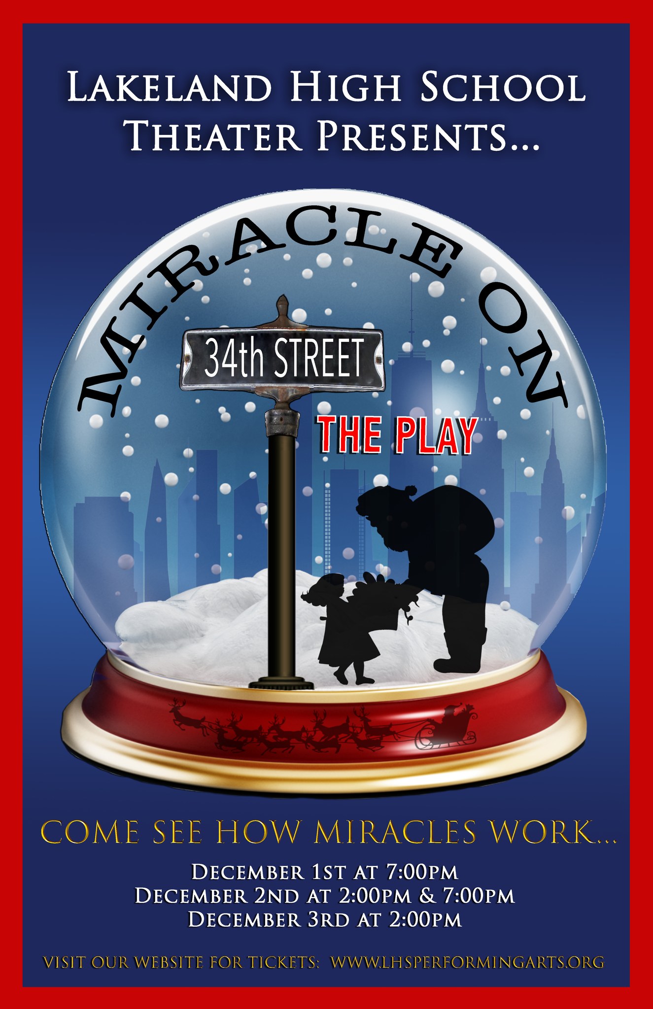 Miracle on 34th Street Flyer