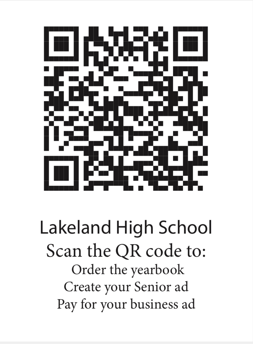 Yearbook QR code to order
