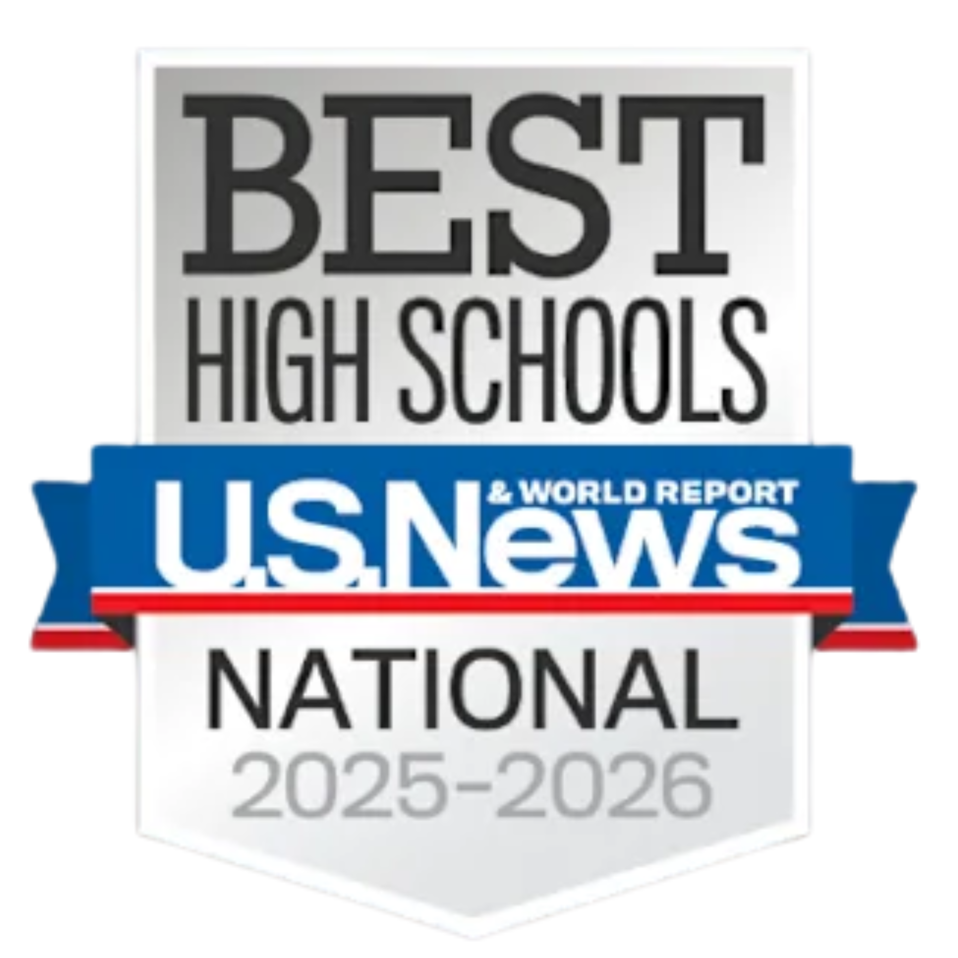 US News and World Report Best High Schools Badge