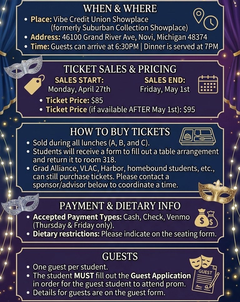 Prom FAQ