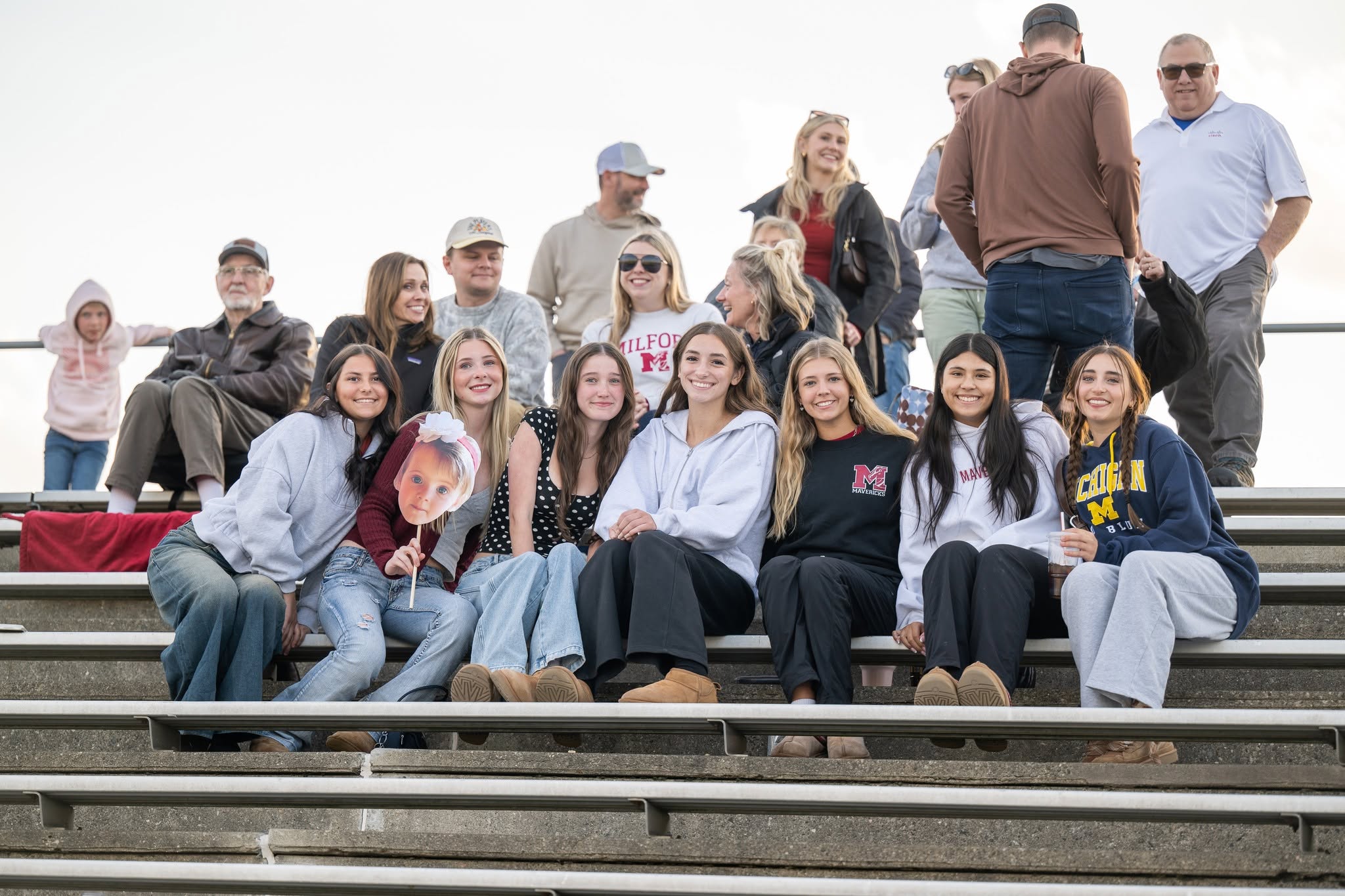 MHS students and staff enjoy the end of the school year.