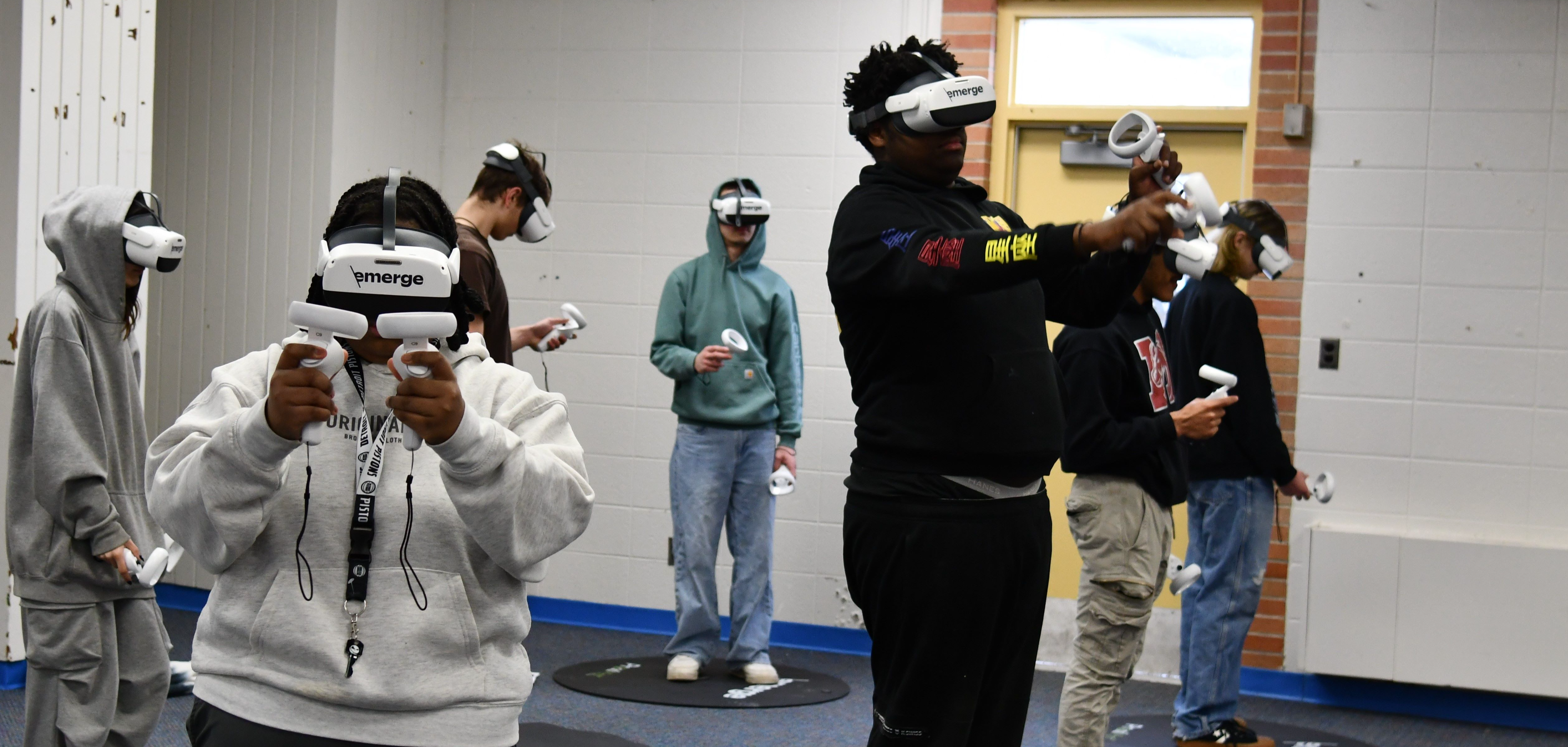 students use VR to explore careers