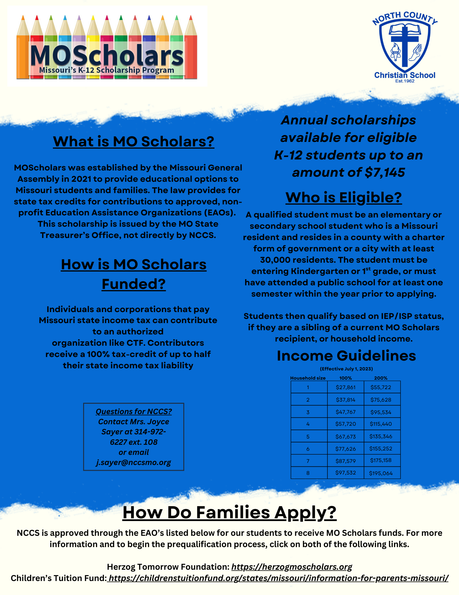 MO SCholars for families