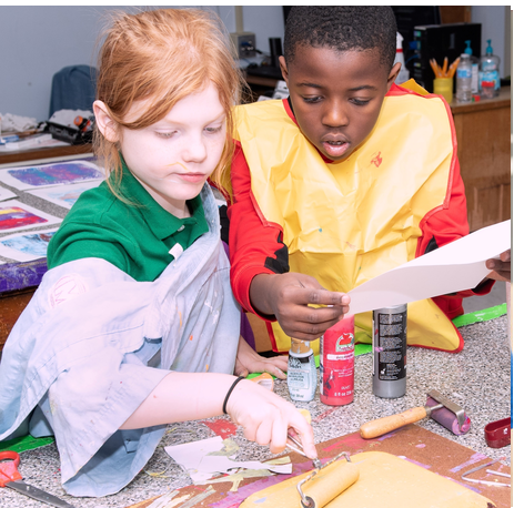 Students paying