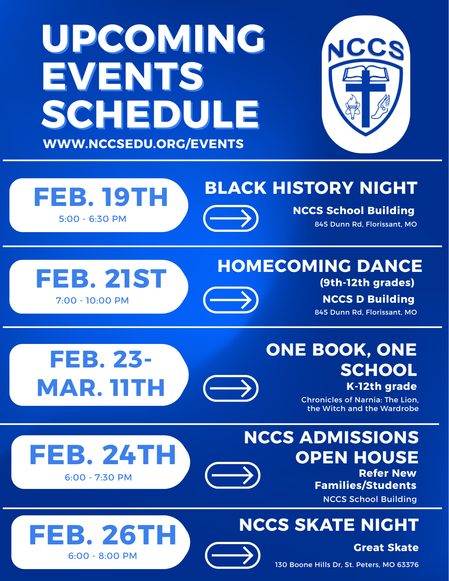 Upcoming Events