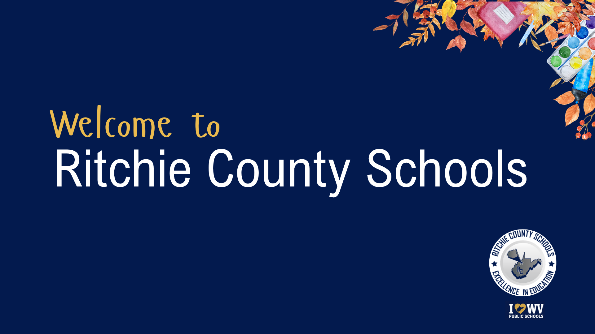 Welcome to Ritchie County Schools