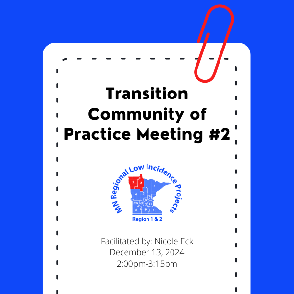 Transition Community of Practice #2