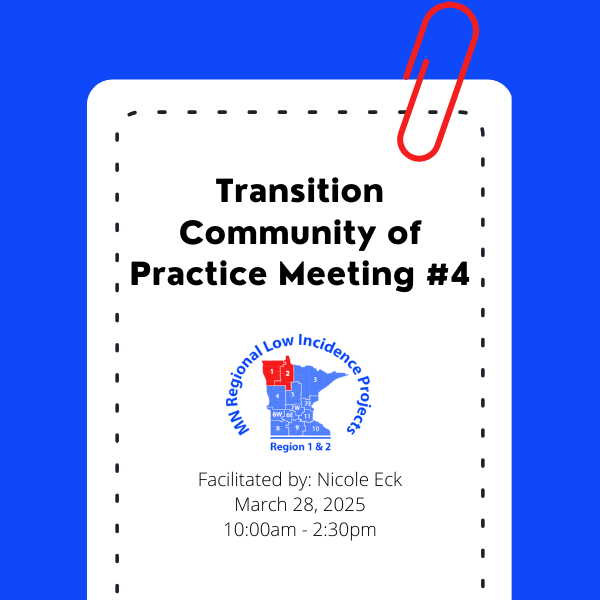 Transition Community of Practice #4