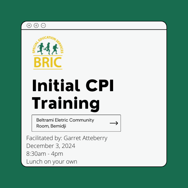 Initial CPI training 12.3.24