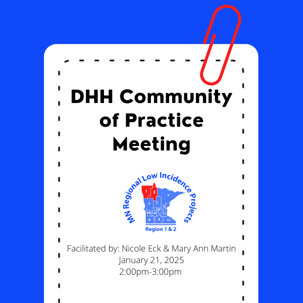 DHH community of Practice 1.21.25