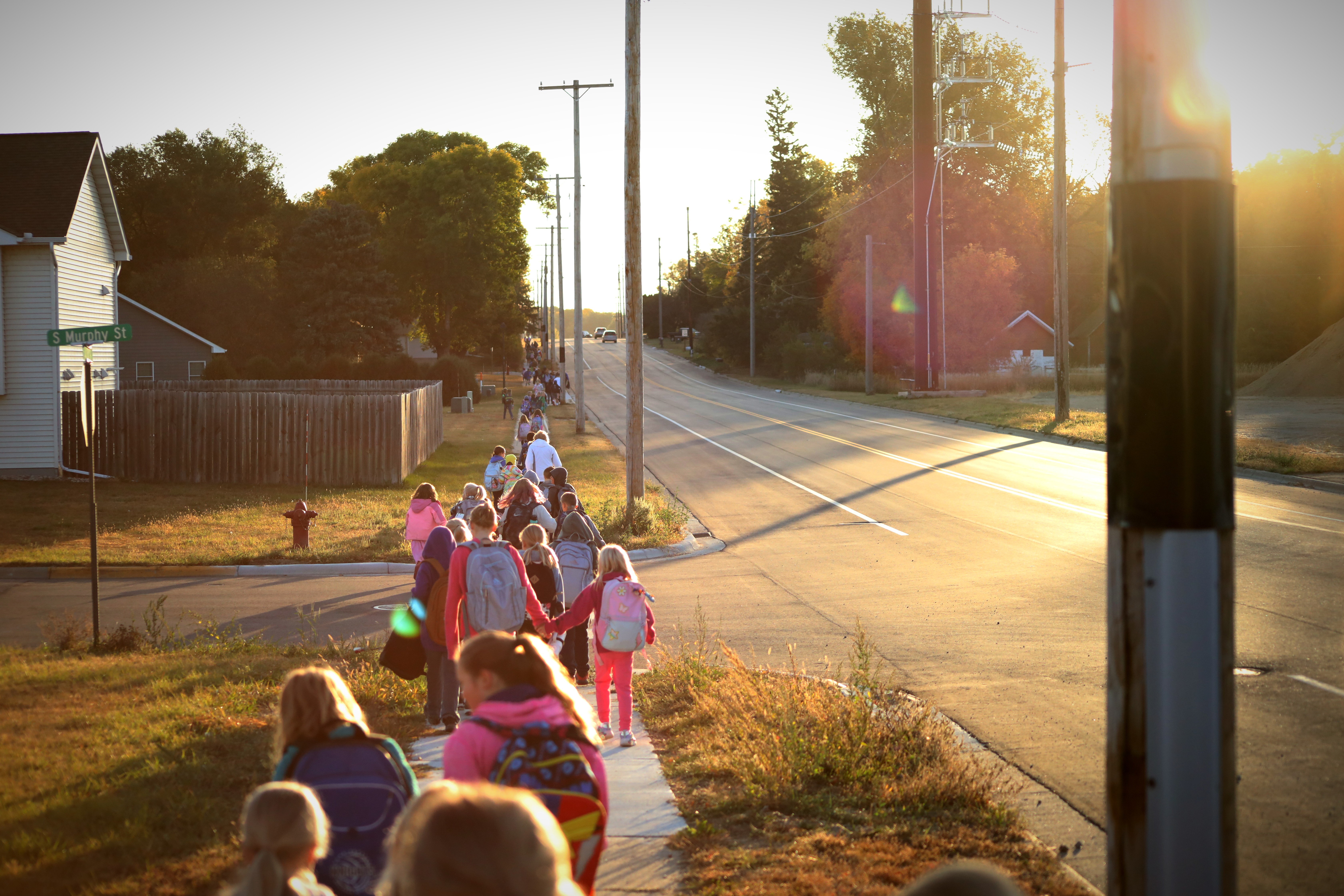 Walk/Ride to school day