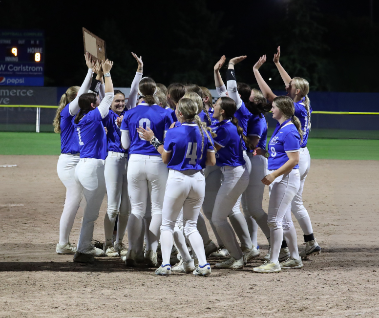 Girls SoftballTeam Celebrates