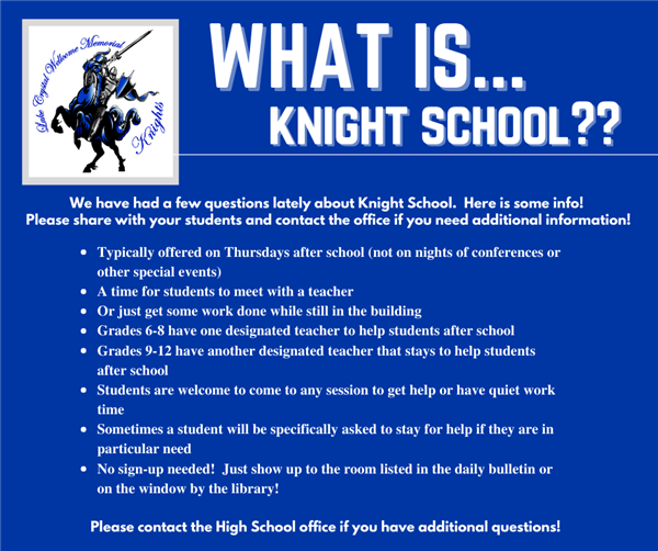 Knight School Info