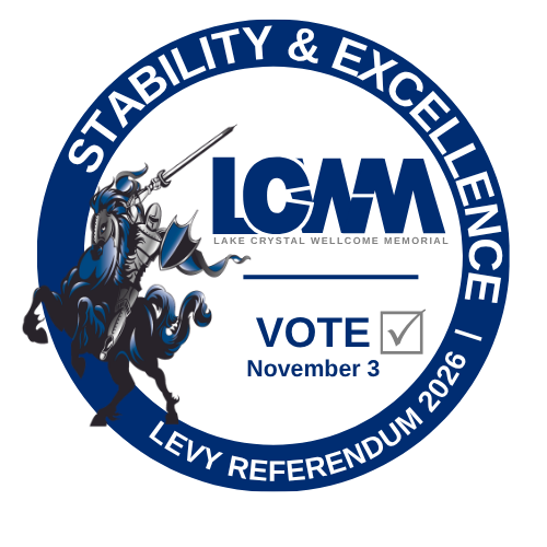 LCWM Stability & Excellence Referendum 2026 School Levy Referendum Logo - Vote November 3