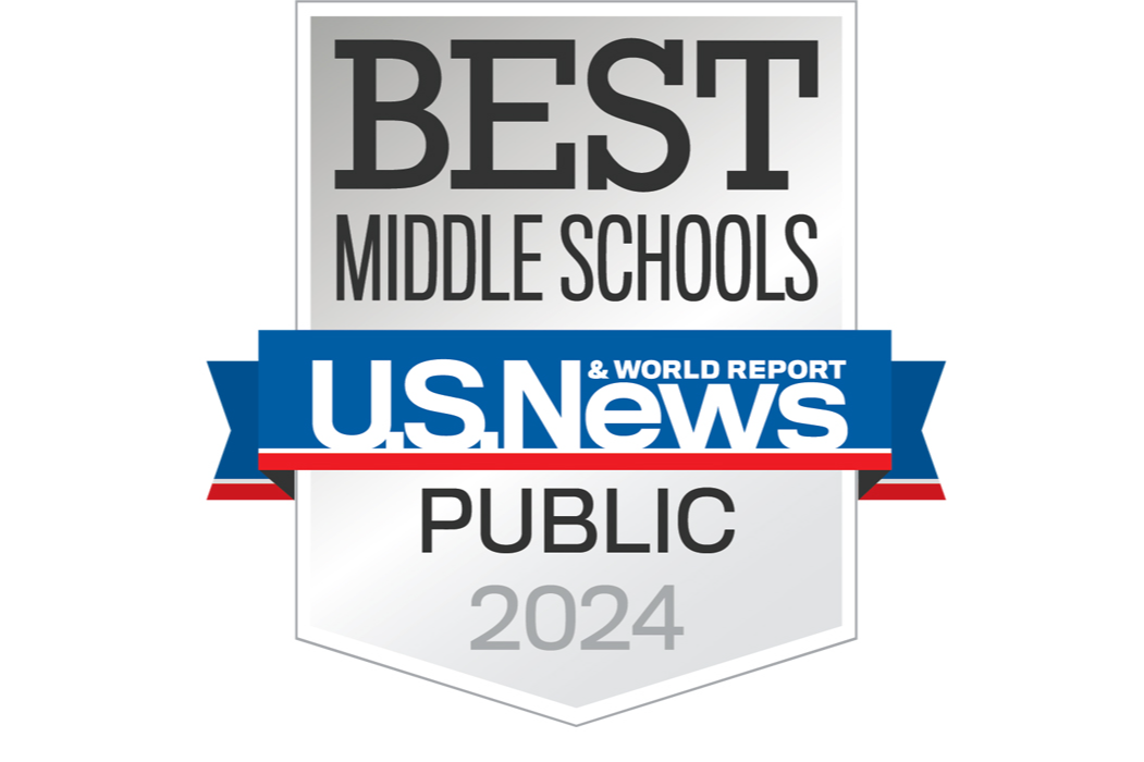US News Best middle School banner