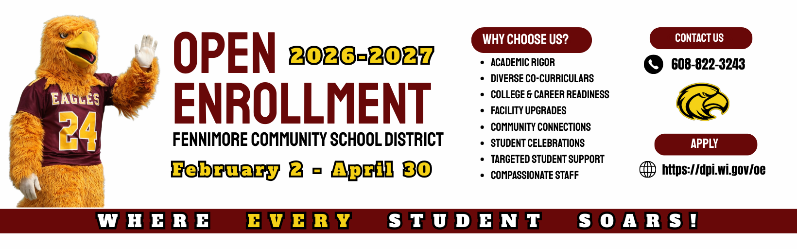 open enrollment banner