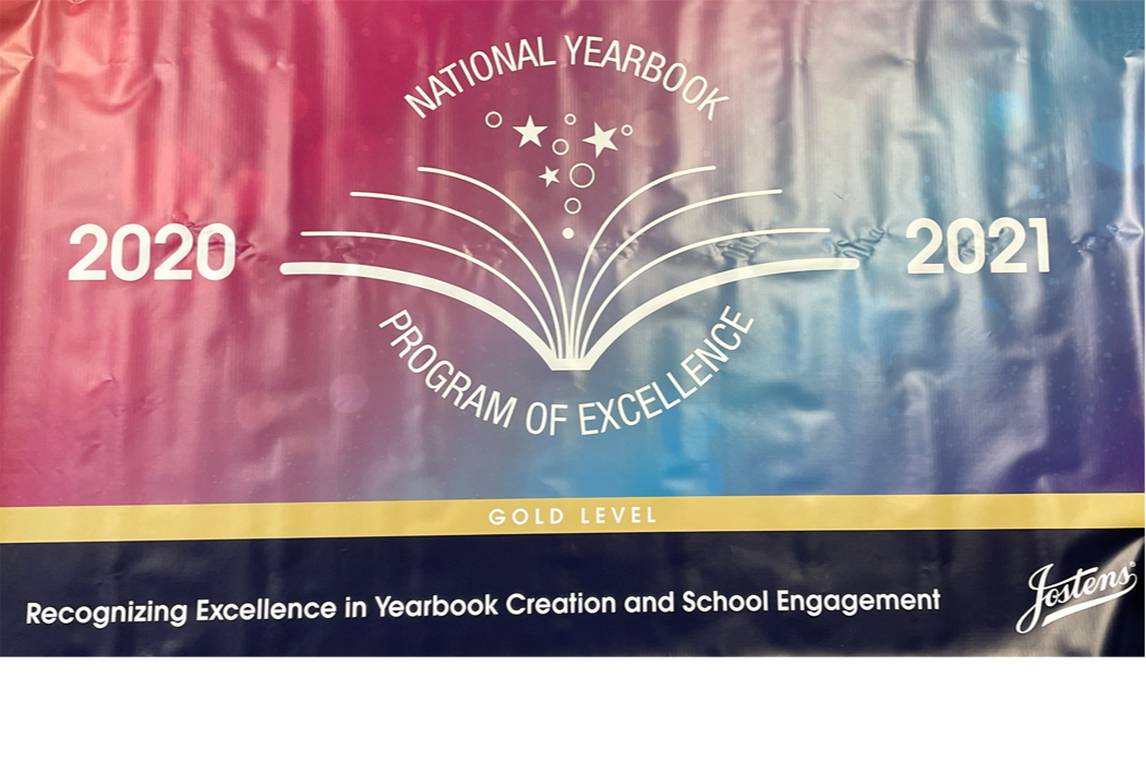 20-21 yearbook excellence banner