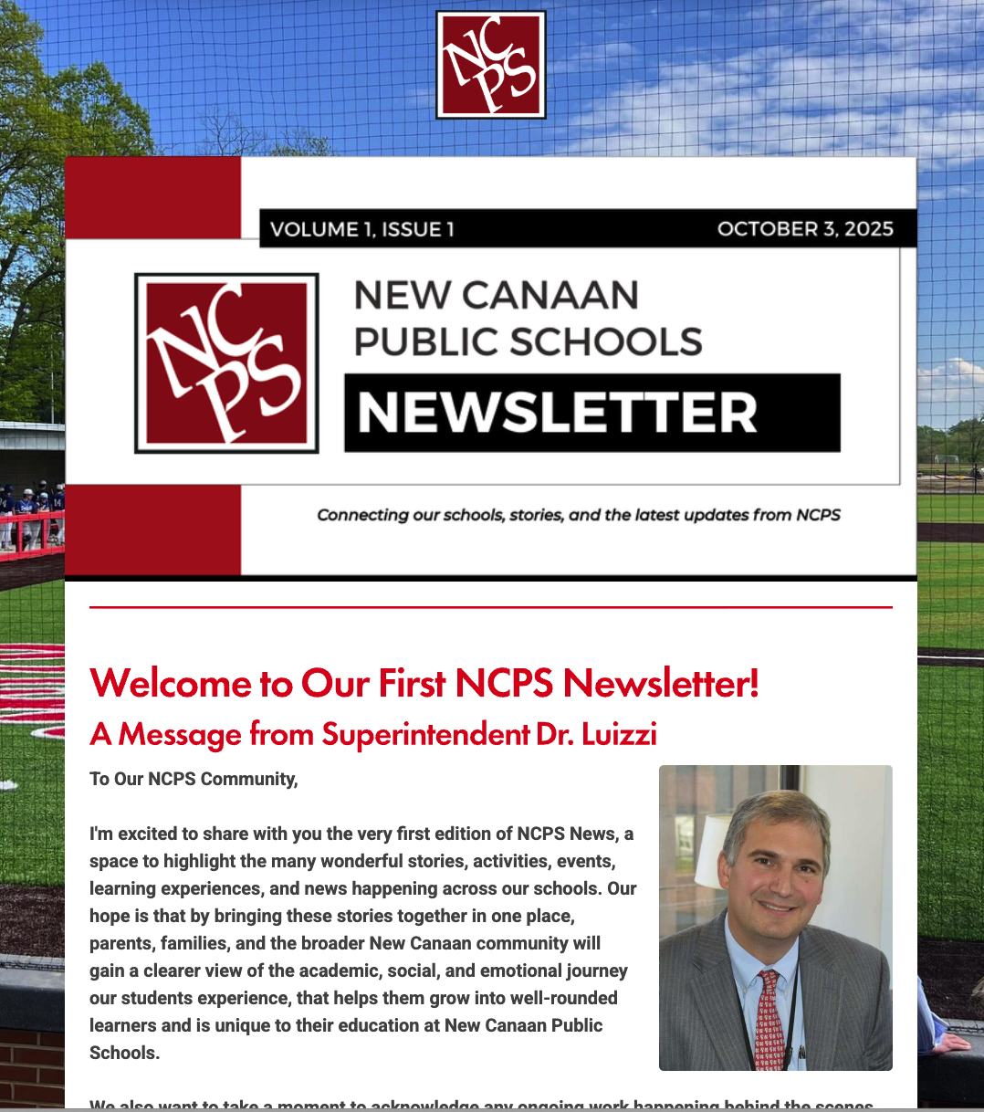 NCPS Newsletter Vol 1 Issue 1