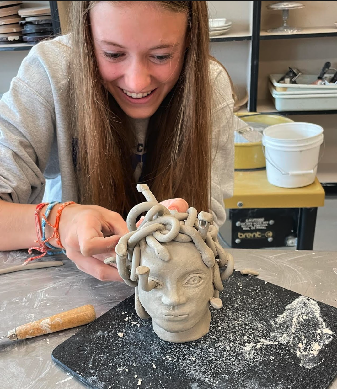 NCHS students art to explore curiosity