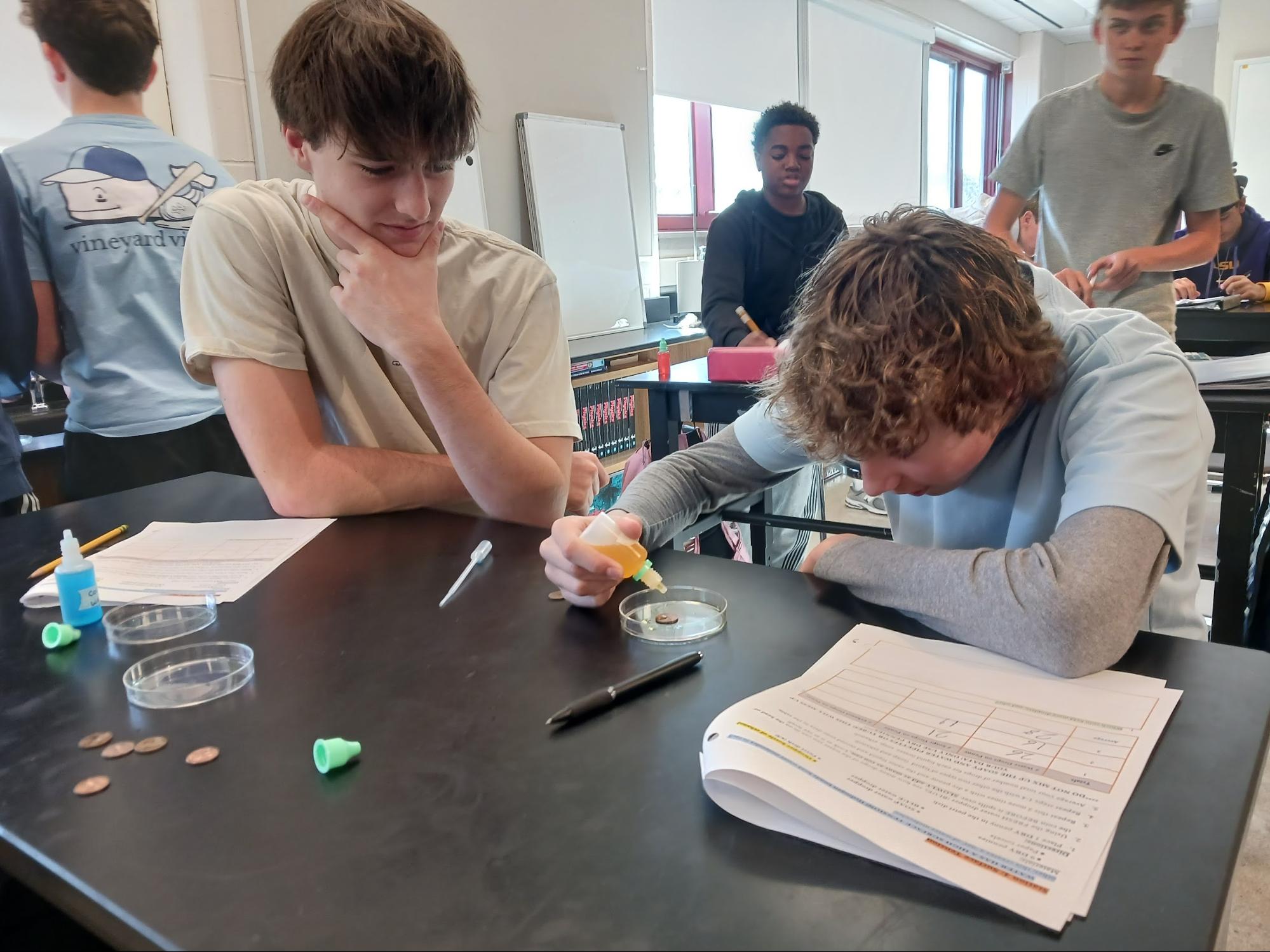 NCHS exploring curiosity in geo physical science