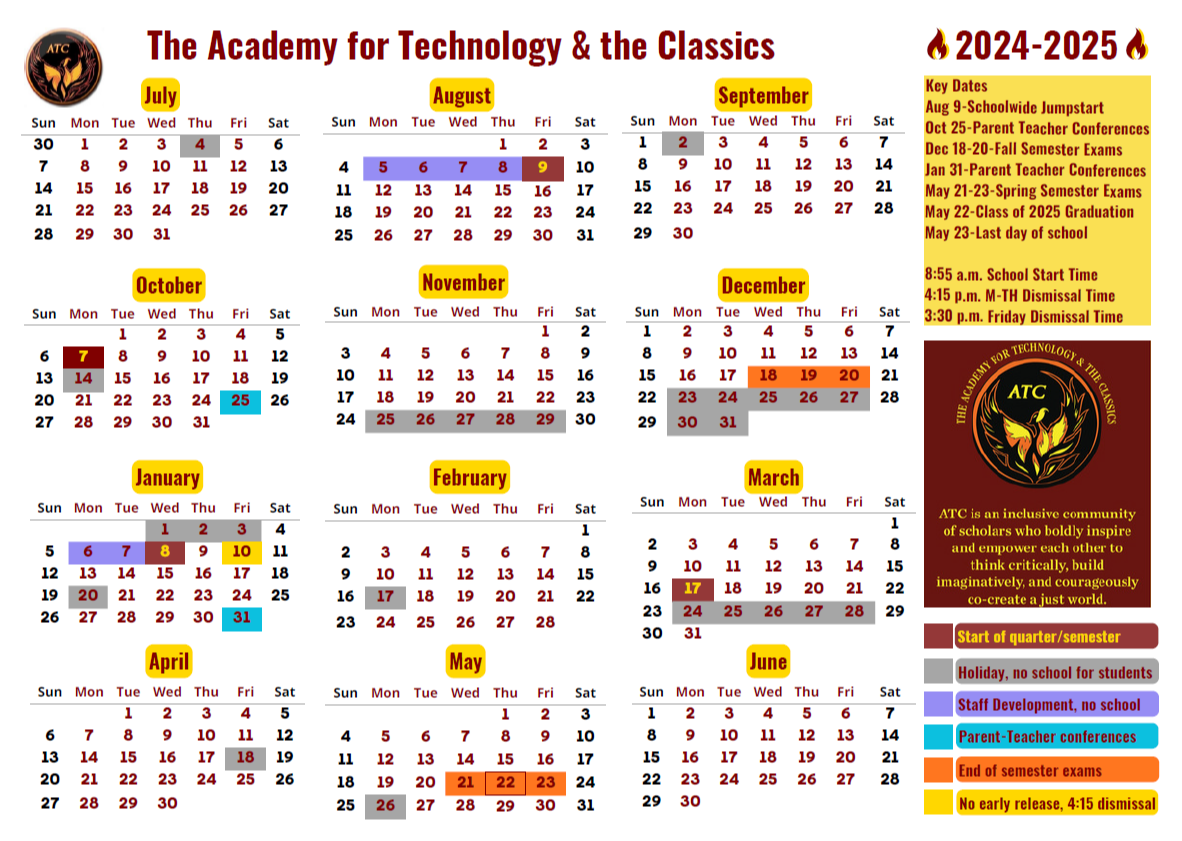 24-25 School Calendar