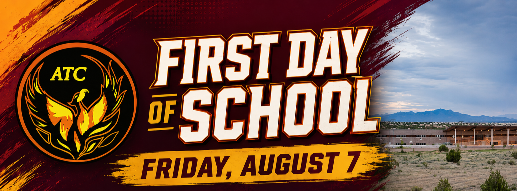 First Day of school 8-7-26