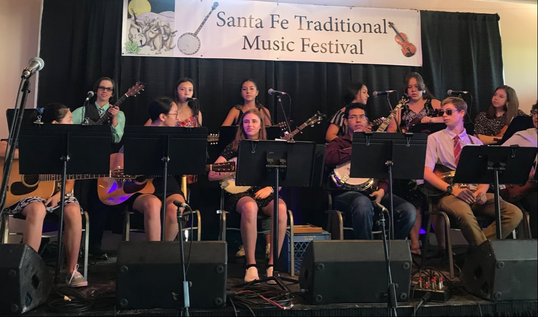 ATC Varsity Stringband at the Santa Fe Traditional Music Festival August 24, 2019