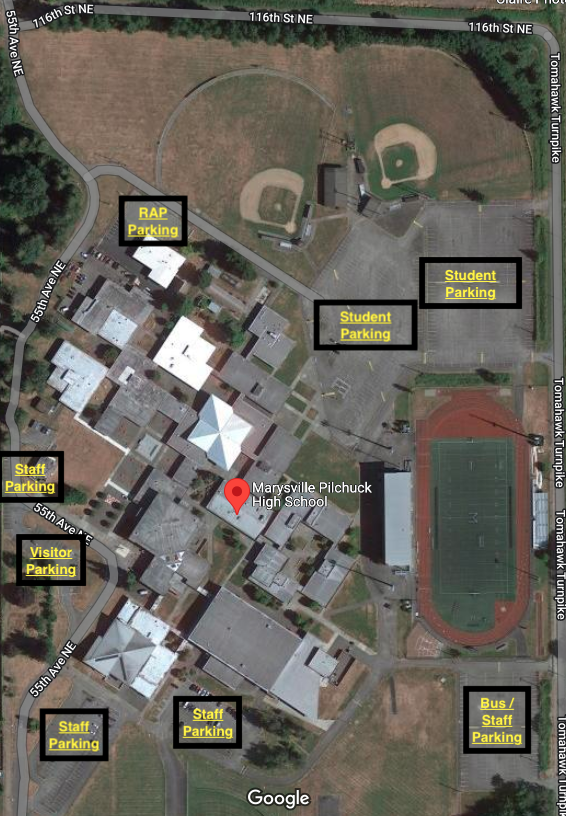 MPHS Parking Map