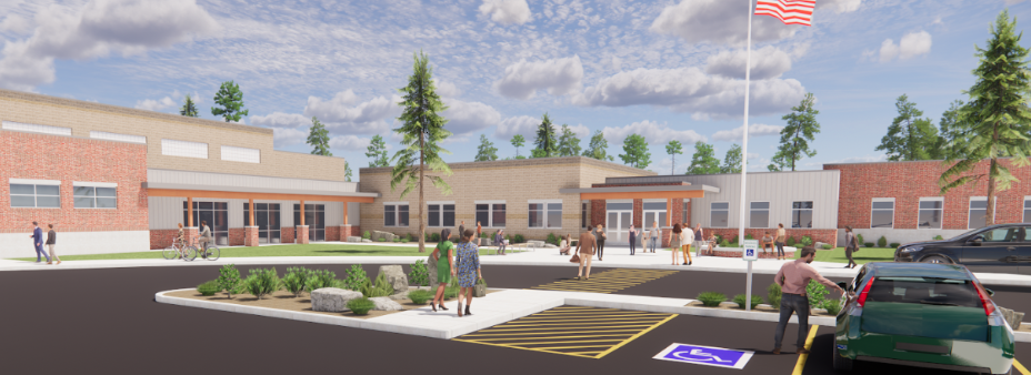Conceptual Rendering for a new elementary school