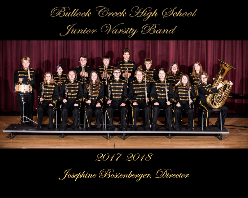 2017/2018 Bullock Creek Lancer Junior Varsity Band