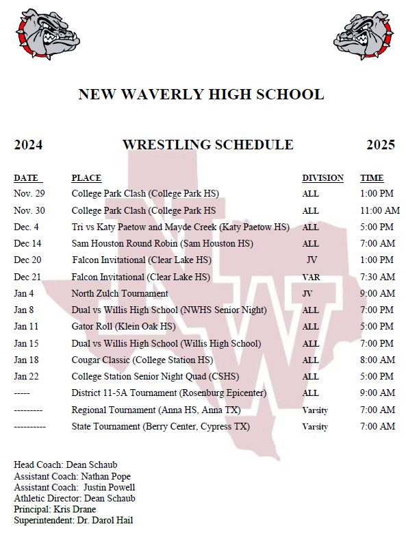 WrestlingSchedule