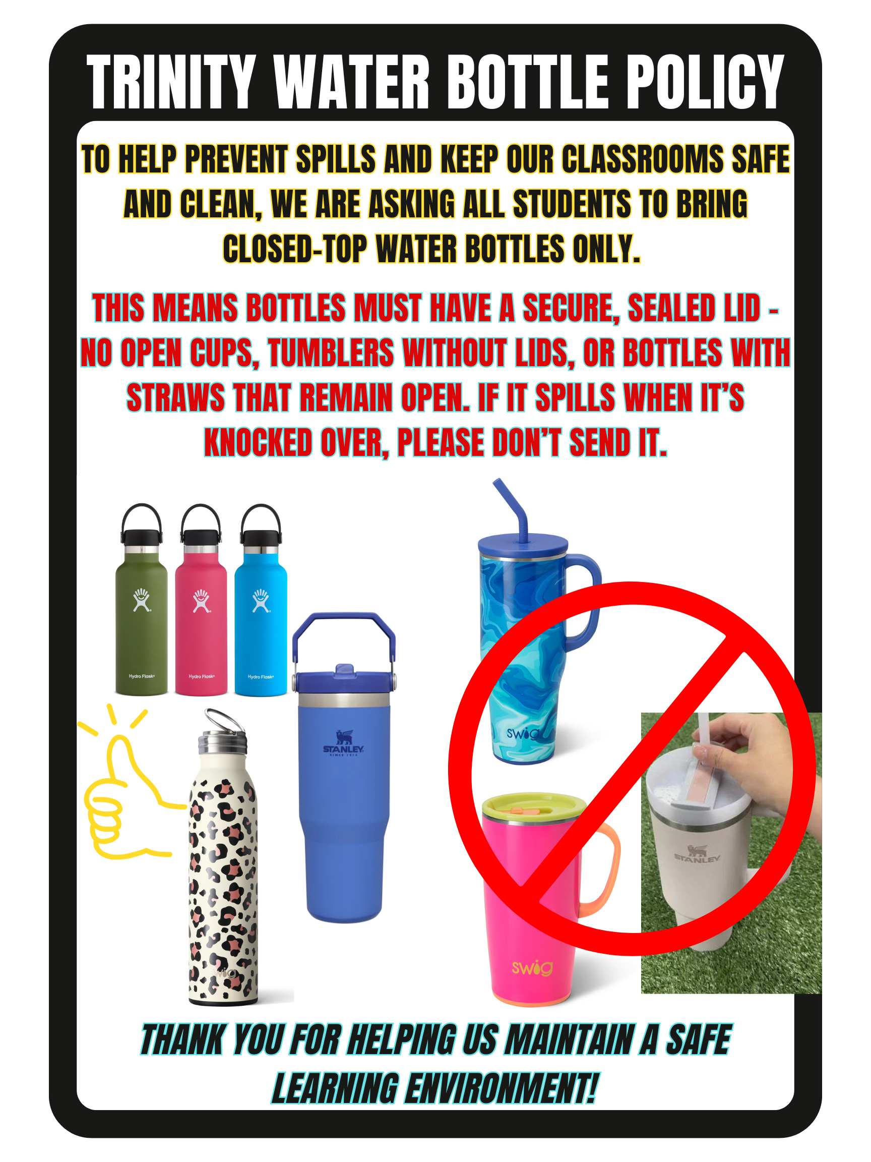 WATER BOTTLE
