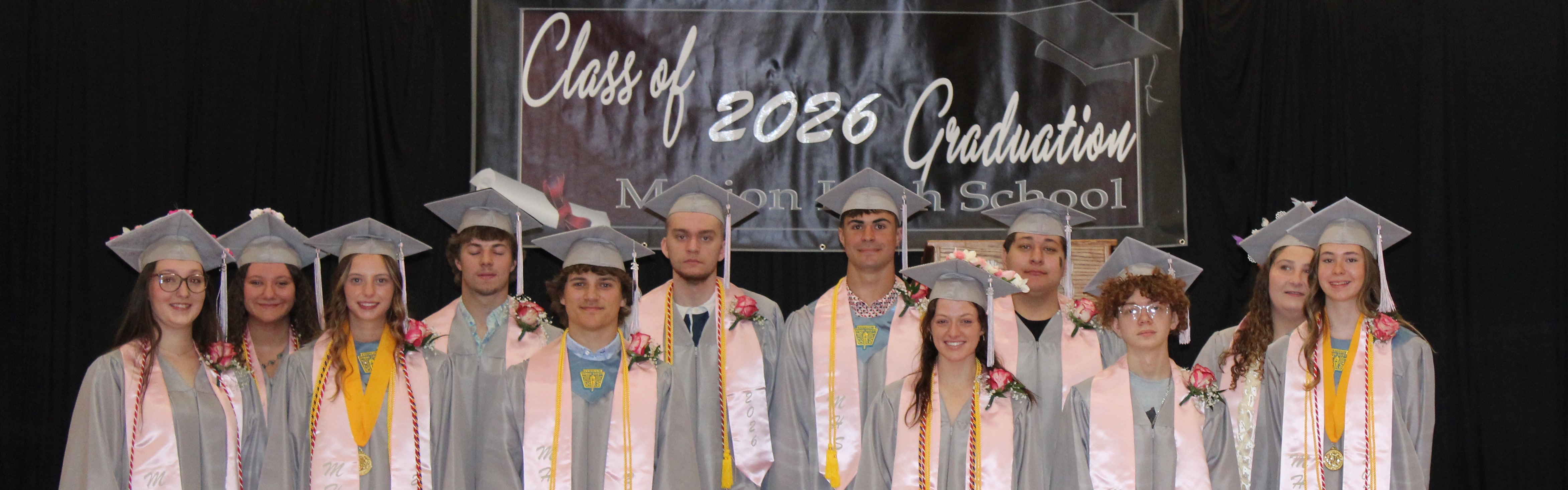 students graduating