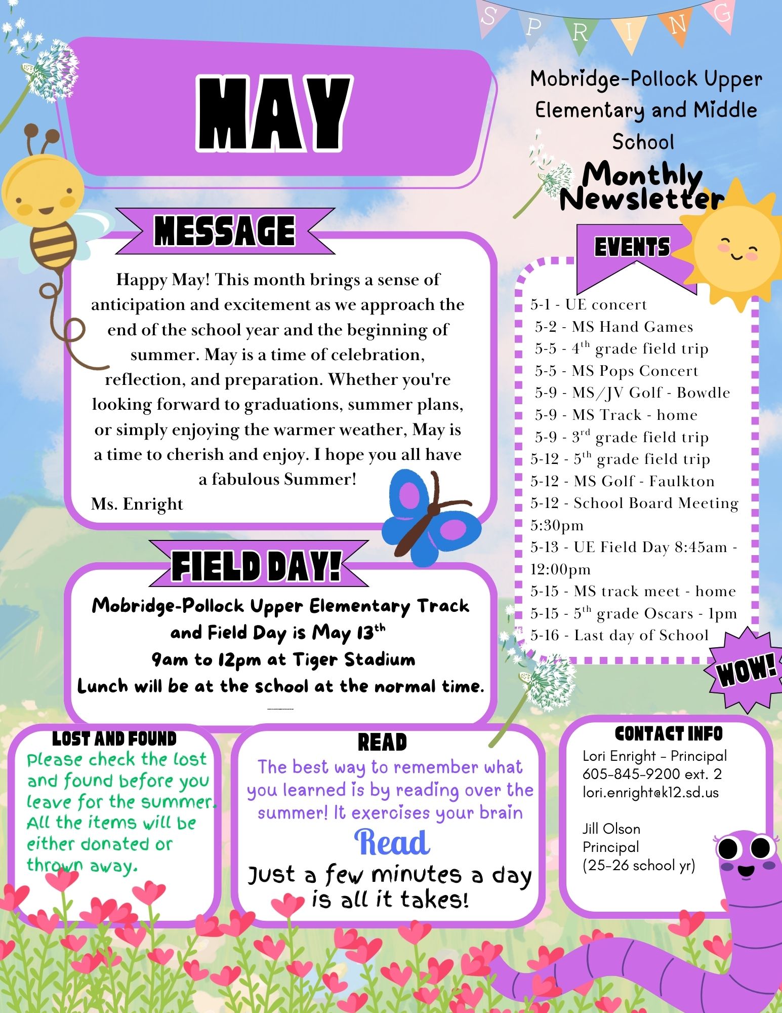 May Newsletter
