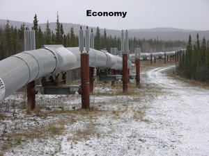 photo of a large tube that says economy