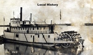 photo of a steamboat
