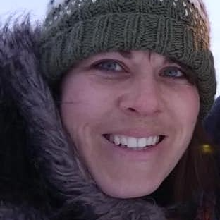 headshot of Lindsay Sturm  outdoors in the snow; wearing a beanie and jacket