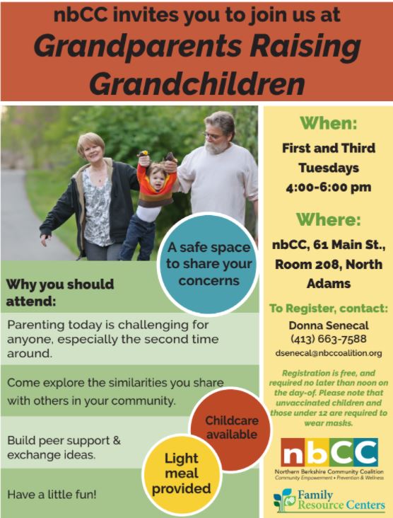 grandparents raising children flyer