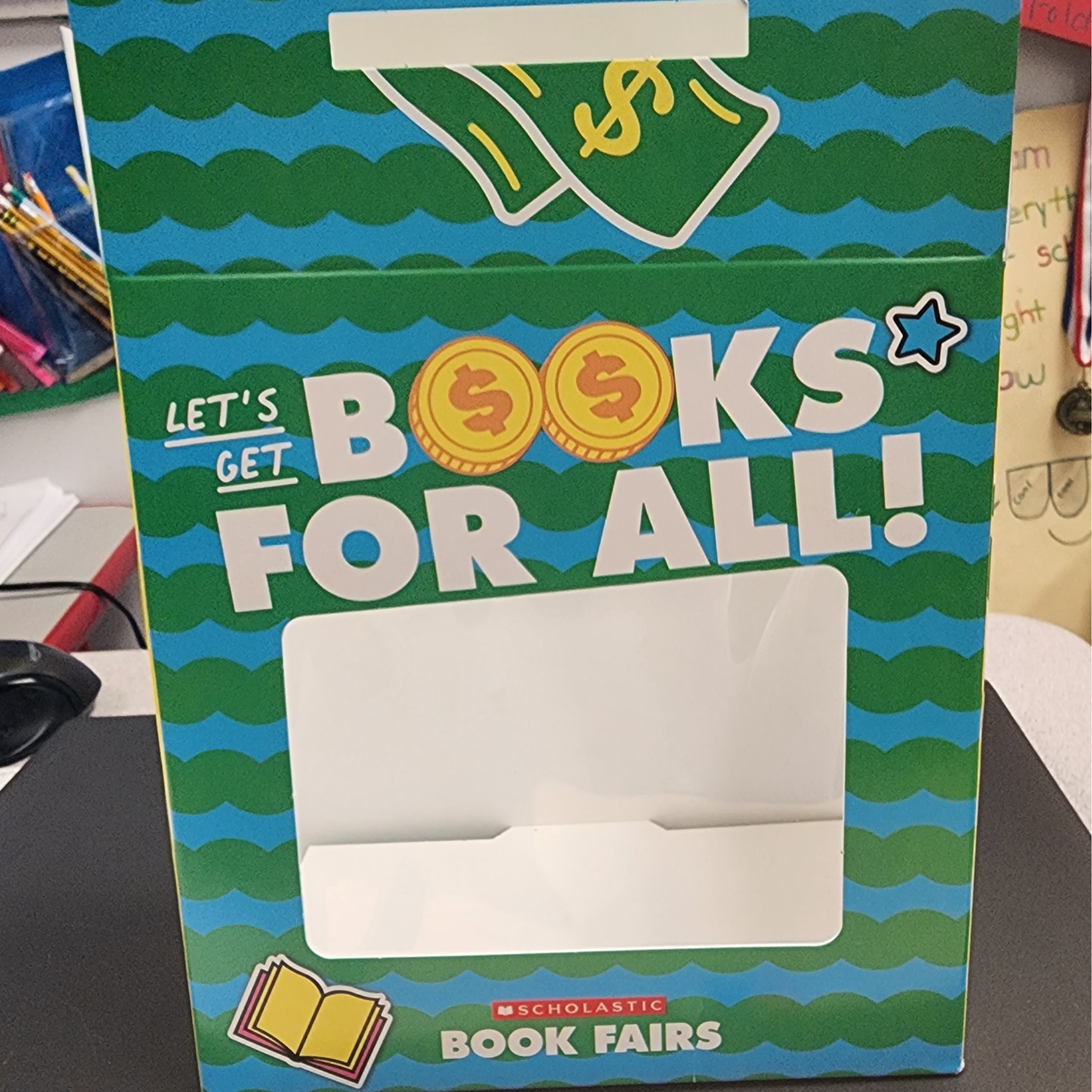 Ms. Davis Book Fair Box