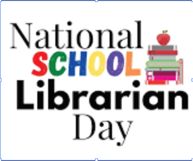 Post for the National School Librarian Day in Southwest Schools Bissonnet Elementary