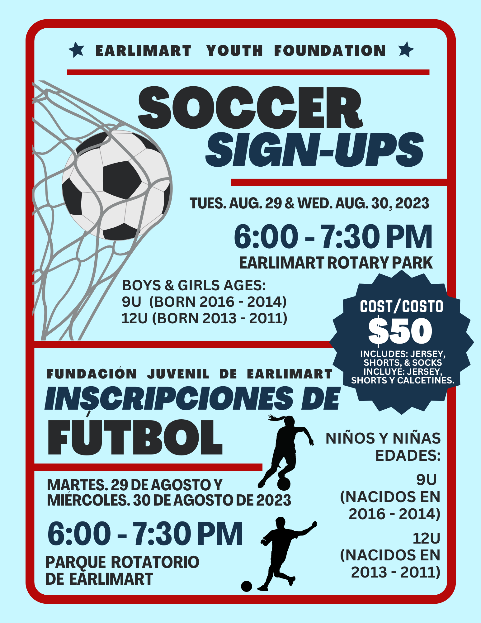 EYF Soccer sign-ups, soccer goal, net, and ball, EYF SOCCER SIGN-UPS  FOR BOYS AND GIRLS BORN BETWEEN 2016 - 2014 AND  BOYS AND GIRLS BORN BETWEEN 2013 - 2011 SIGN-UPS WILL BE AT EARLIMART ROTARY PARK ON TUESDAY, AUG. 29, AND WEDNESDAY, AUG. 30 FROM 6:00 TO 6:30 P.M.  THE COST IS $50 AND INCLUDES A TEAM SHIRT, SHORTS, AND SOCKS. , shadow of boy and girl with soccer ball