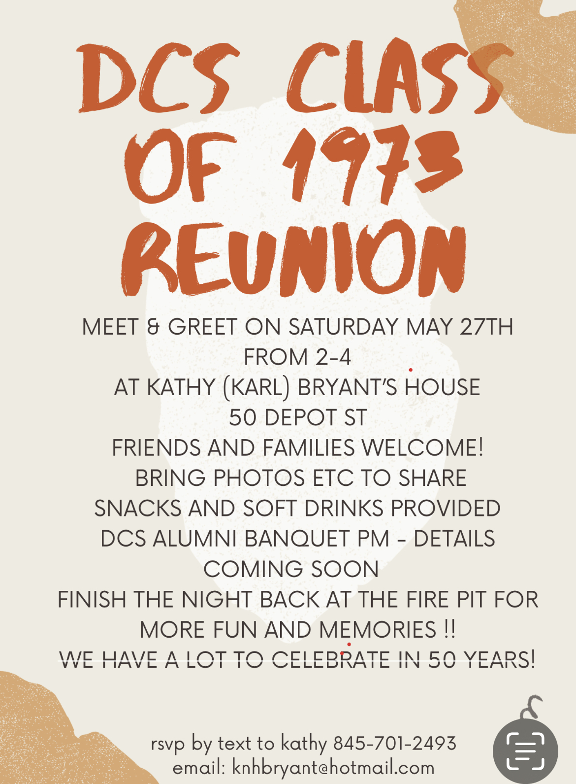 dcs class reunion invite