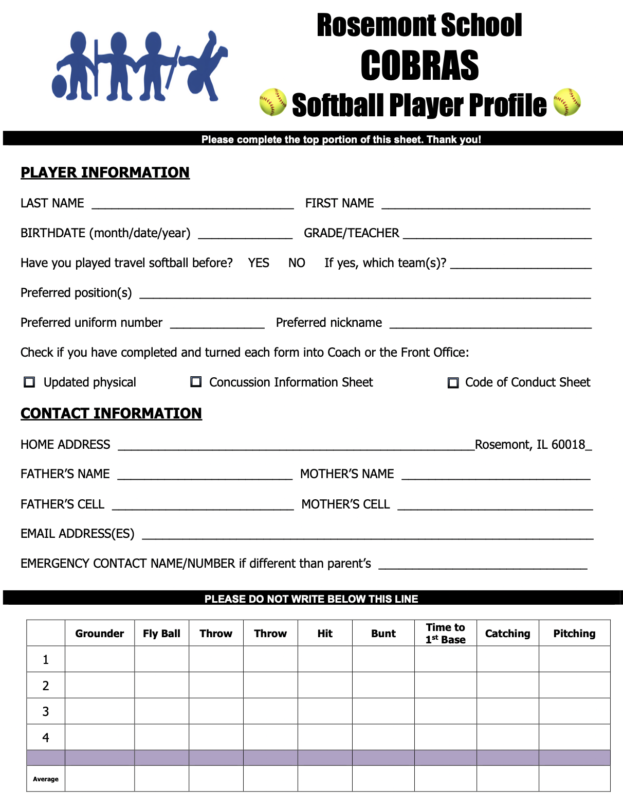 COBRAS Player Profile 2024