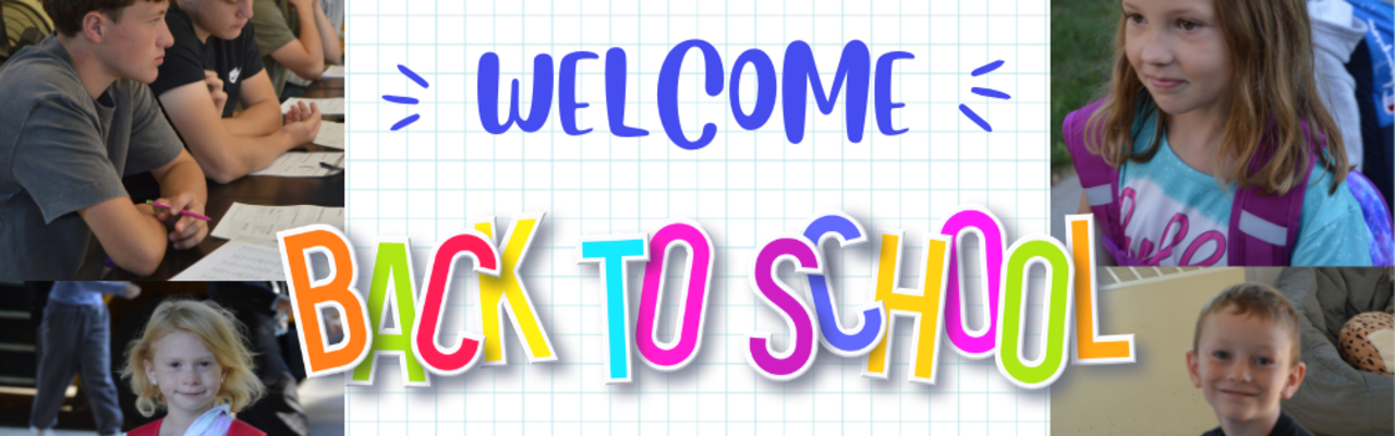 Students being welcomed back to school 