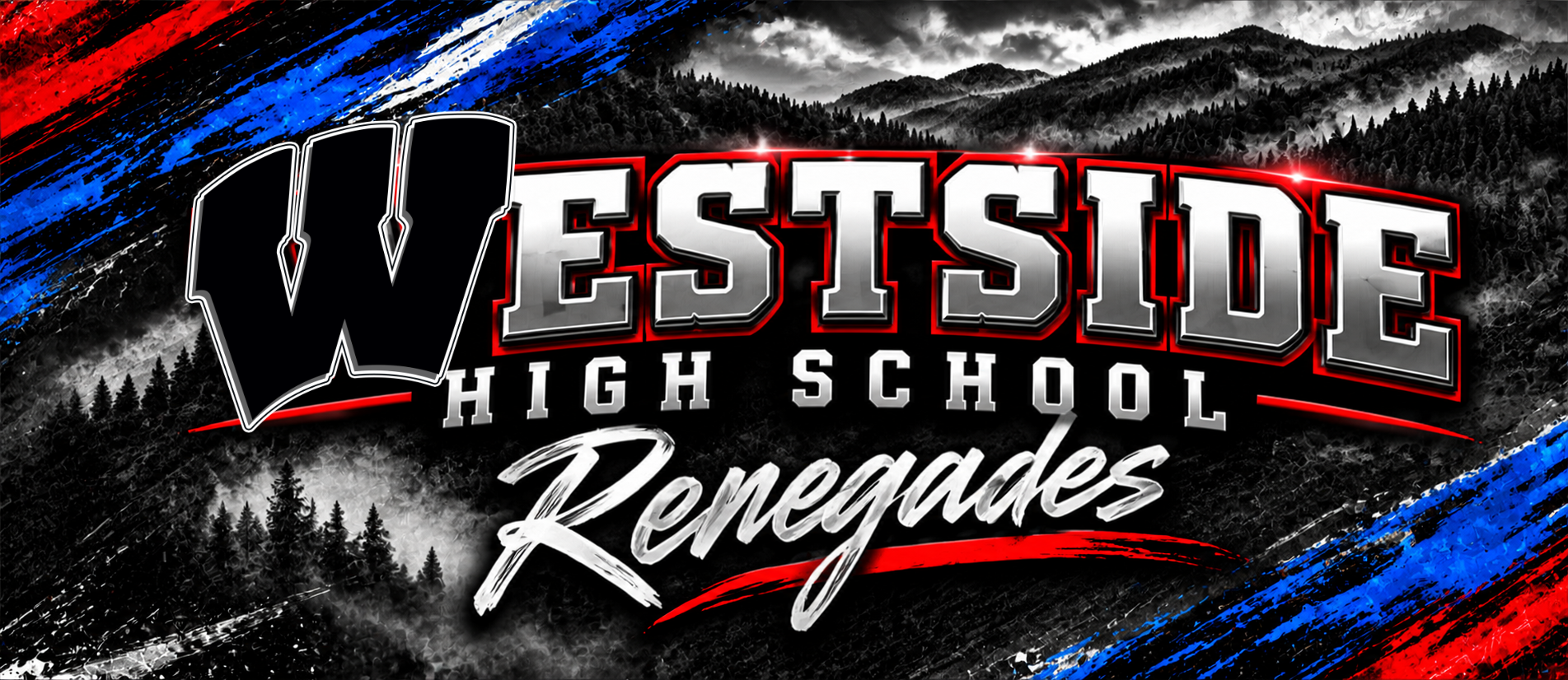 Westside High School Renegades banner