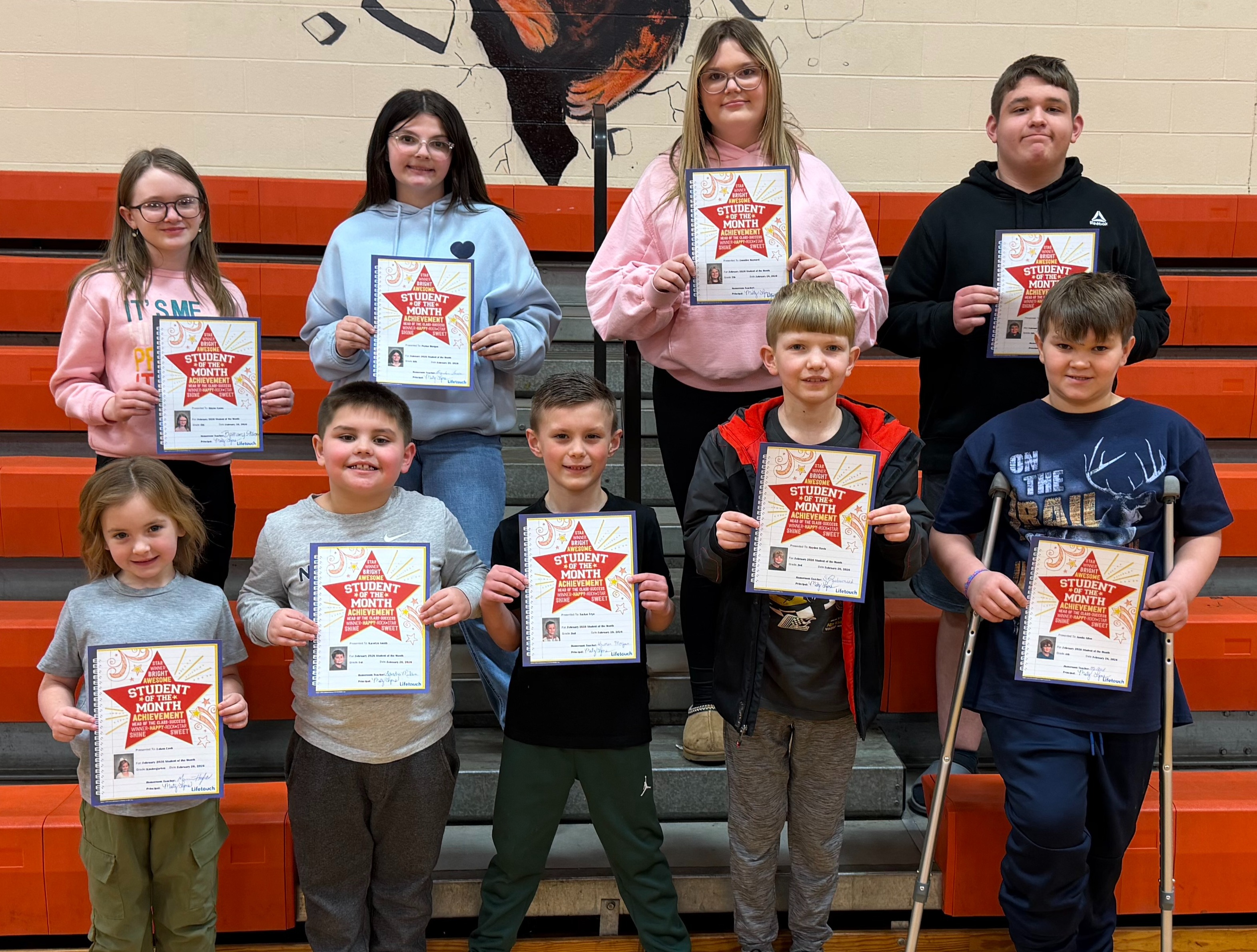 February Students of the Month